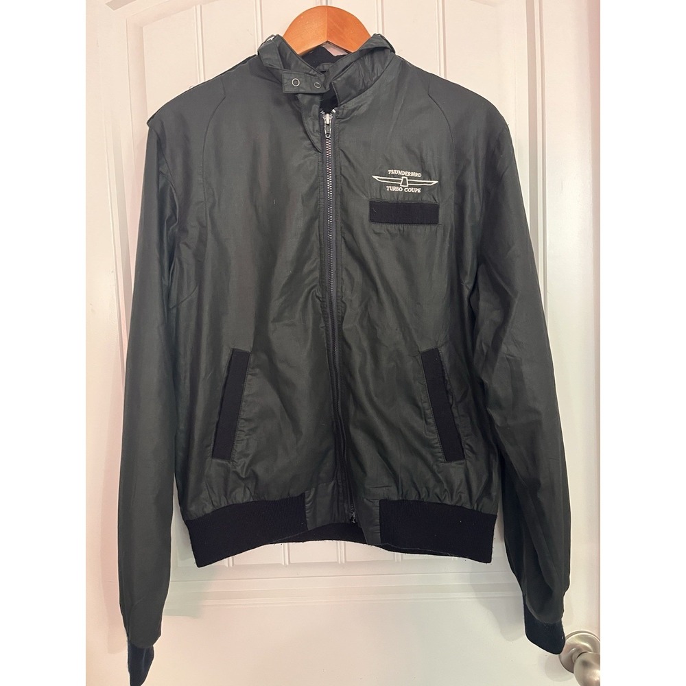 Upstream‎ Racing Division Jacket Thunderbird Coupe Windbreaker Large Vintage